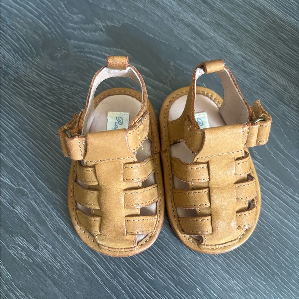 Ralph Lauren Tan Kids Sandals